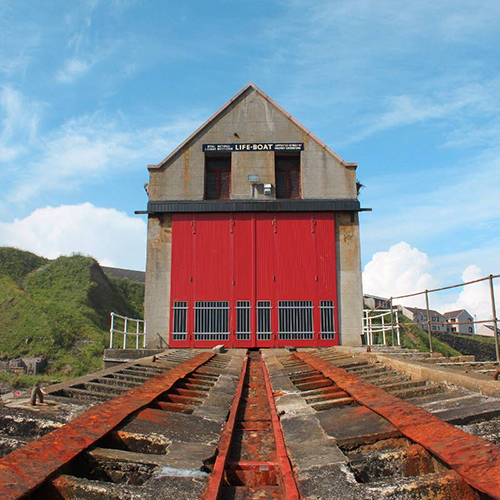 The lifeboat shed